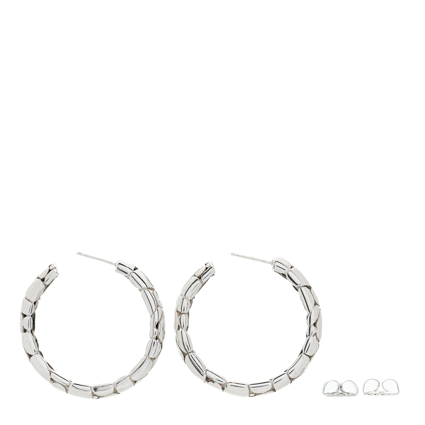 Sterling Silver Kali Hoop Earrings