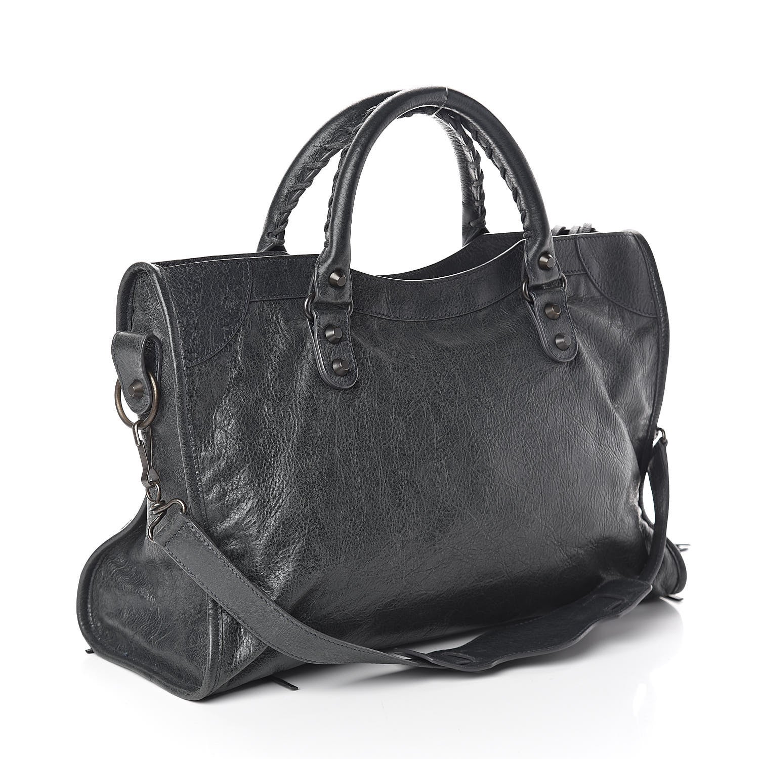 Balenciaga Agneau Classic Hardware City Anthracite 3 of 8