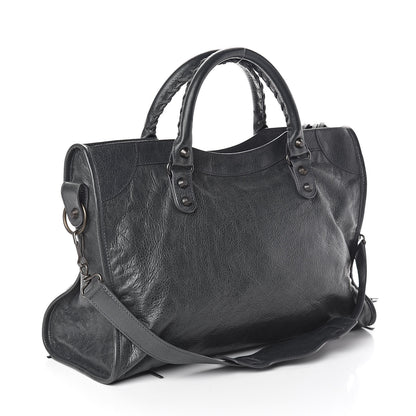 Balenciaga Agneau Classic Hardware City Anthracite 3 of 8