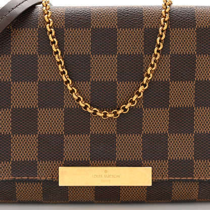 Louis Vuitton LOUIS VUITTON Damier Ebene Favorite PM 8 of 10