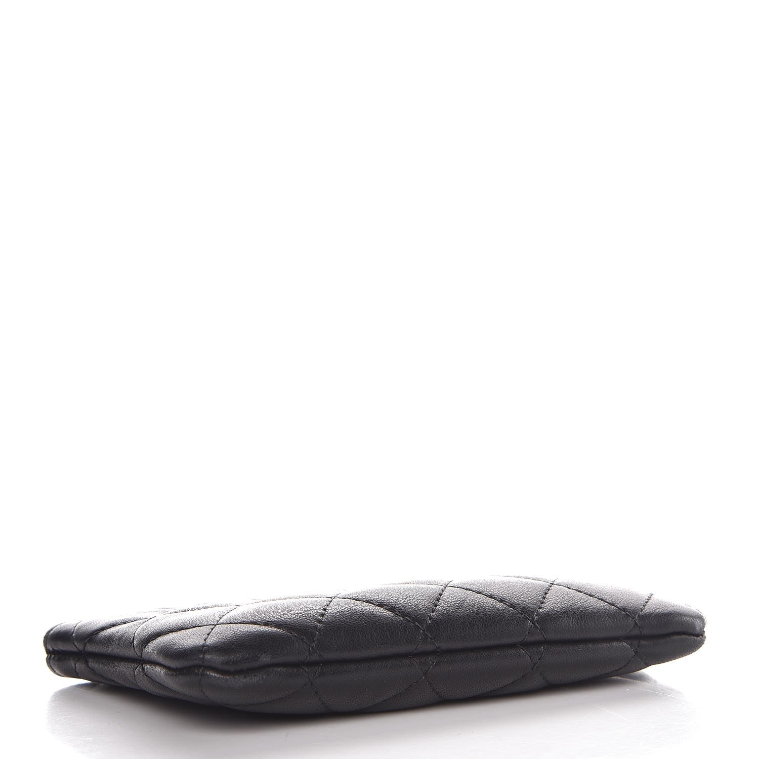 Chanel Lambskin Quilted Small Cosmetic Case Black 4 of 8