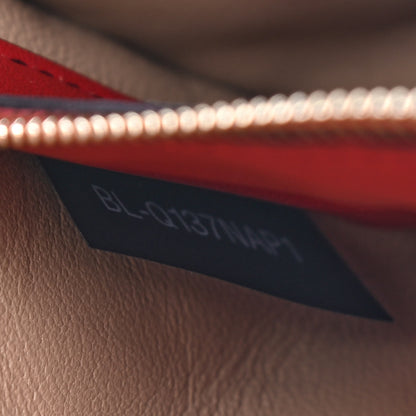 Valentino Garavani Nappa Rockstud Spike Wallet on Chain Camel Rose 7 of 9