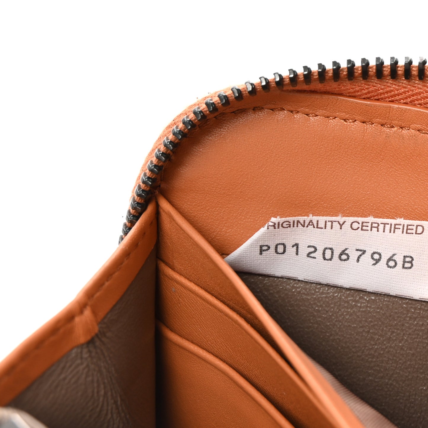 Nappa Intrecciato Zip Around Wallet Toscana