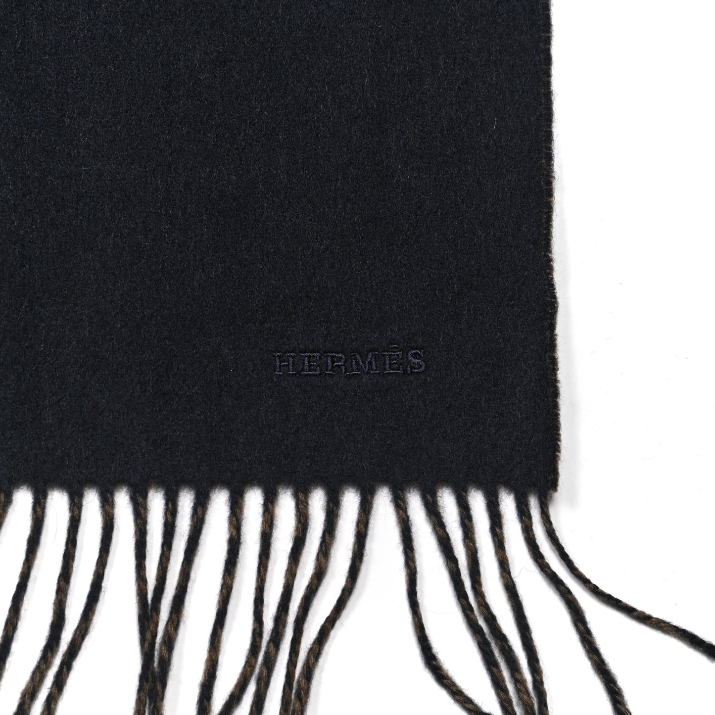 Cashmere Fringe Double Face Scarf