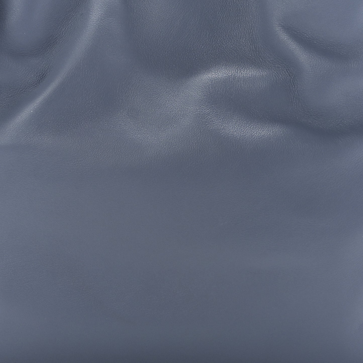 Calfskin Mini Flamenco Knot Bag Indigo Tan