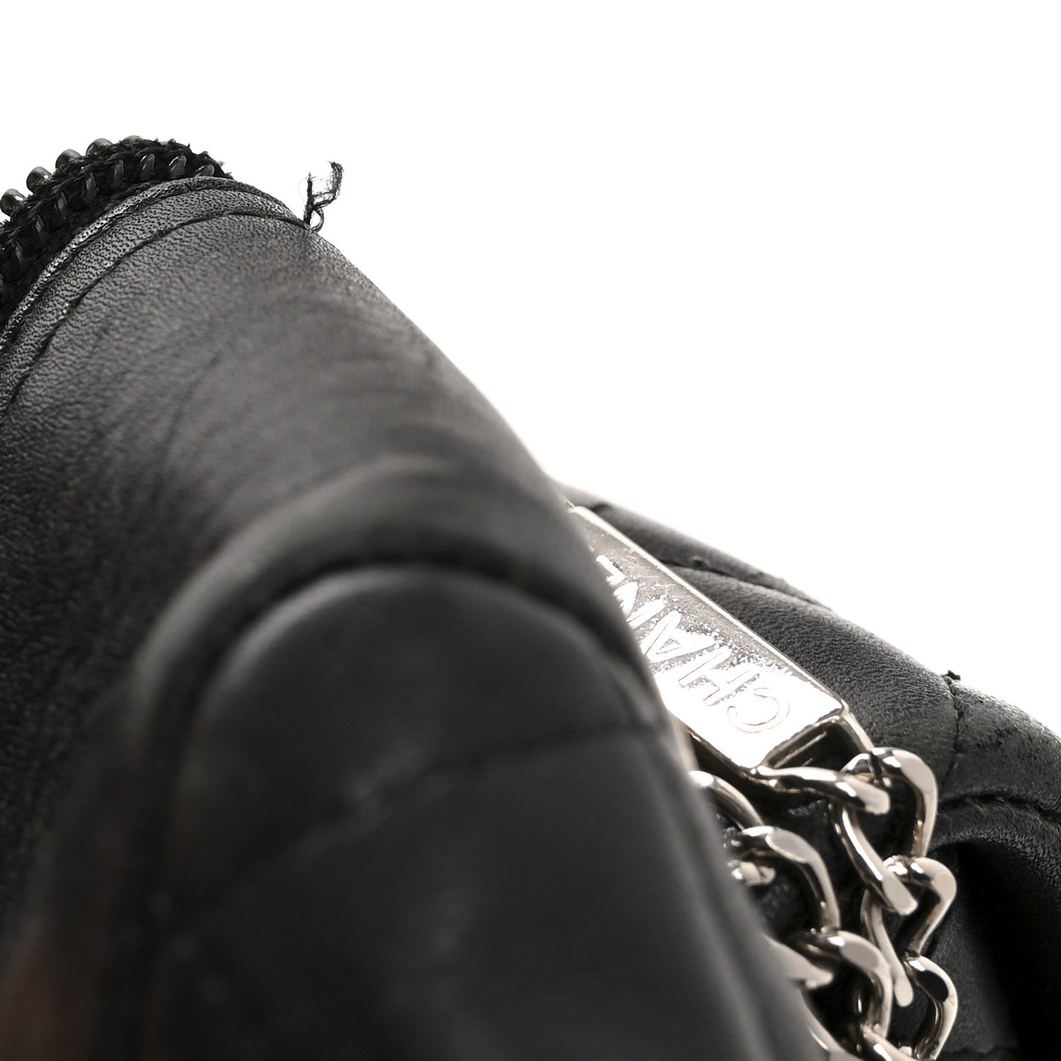 Chanel Calfskin Quilted Large Cambon Multipocket Reporter Black 13 of 15