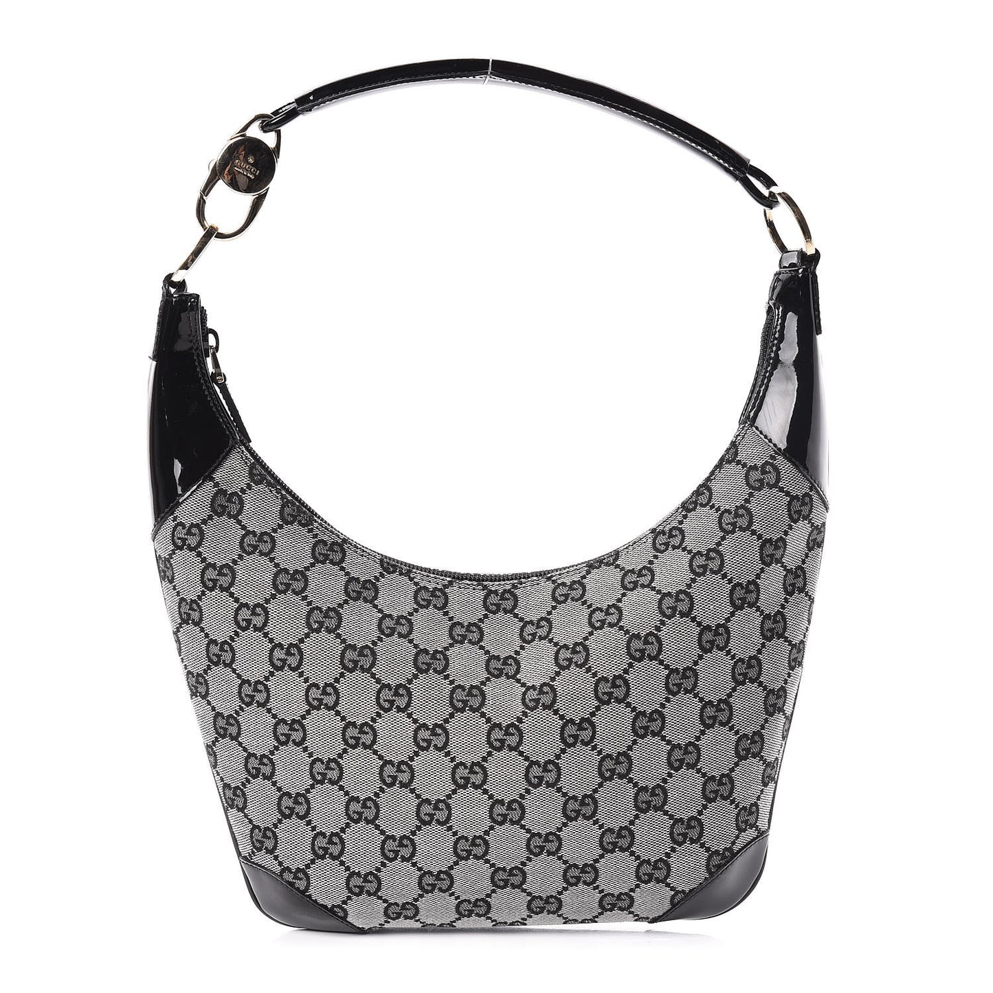 Monogram Hobo Black