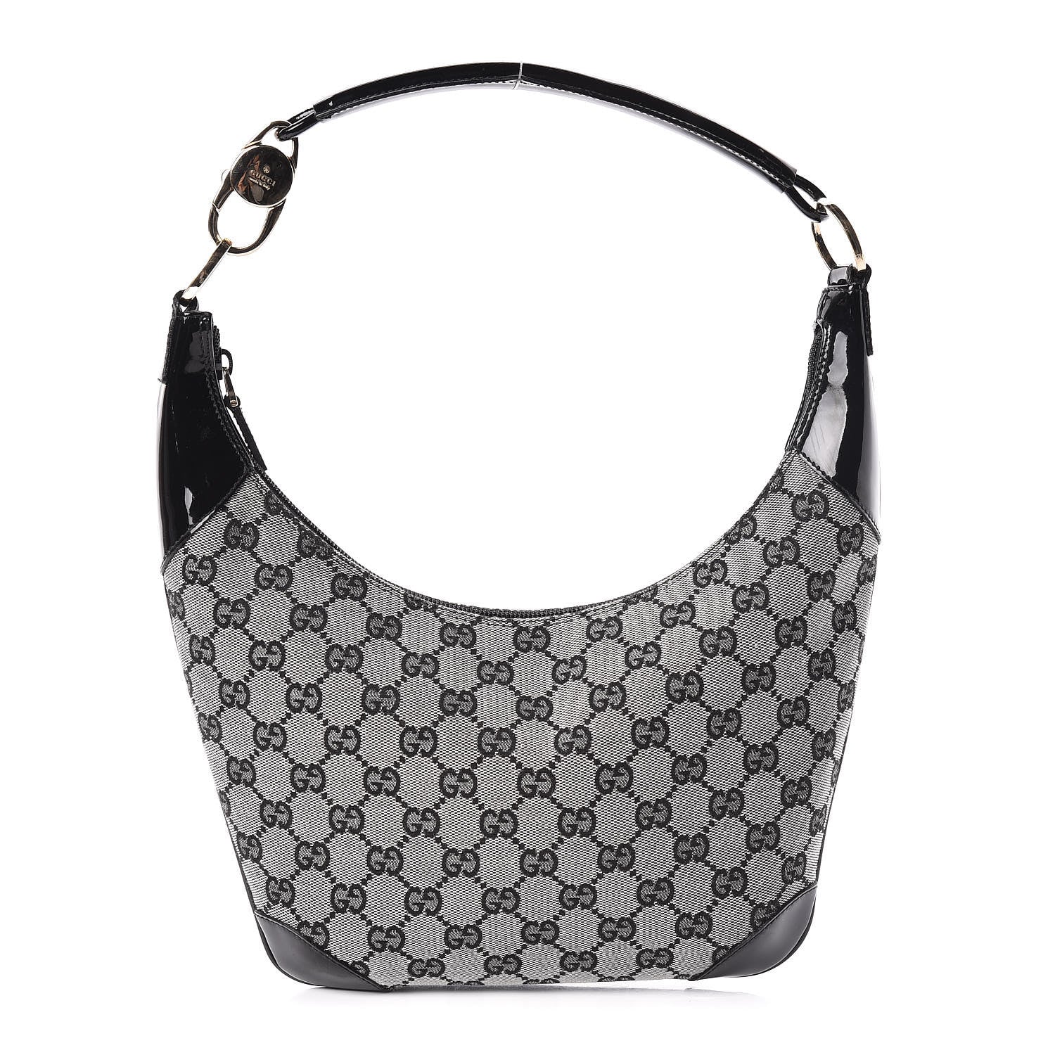 Gucci Monogram Hobo Black 1 of 10
