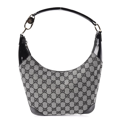 Gucci Monogram Hobo Black 1 of 10