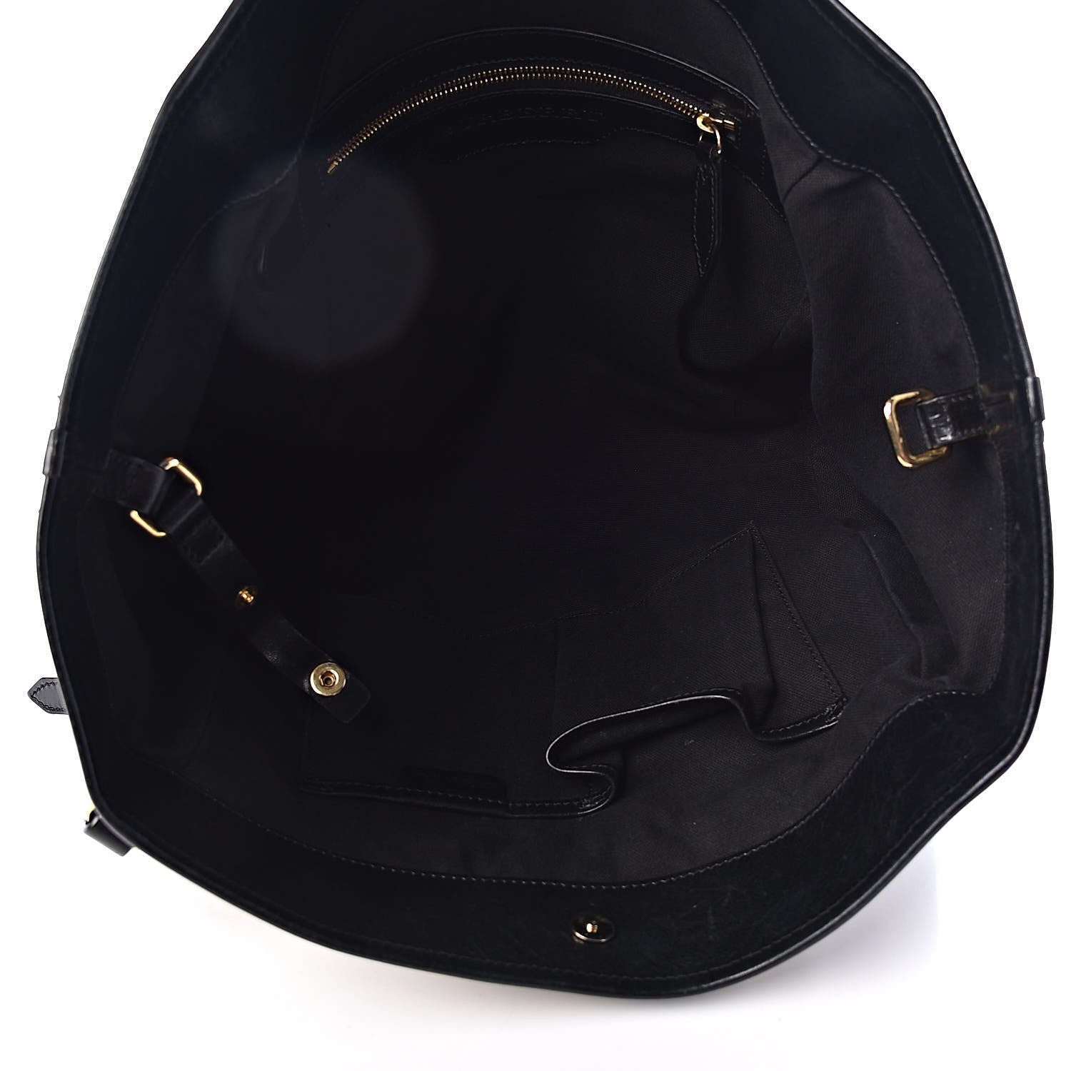 Burberry House Check Small Canterbury Tote Black 5 of 19
