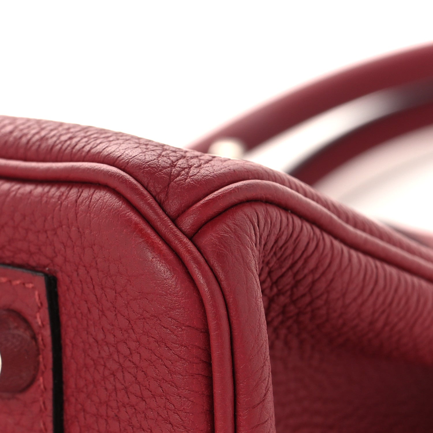 Hermes Togo BIRKIN 30 Rouge Grenat 10 of 12