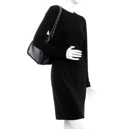 Chanel Grained Calfskin Mademoiselle Accordion Flap Black 2 of 9