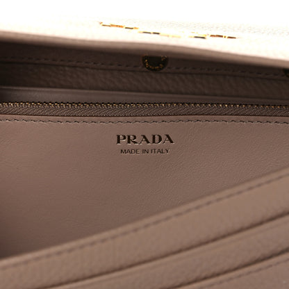Prada Vitello Daino Chain Wallet Cammeo 6 of 9