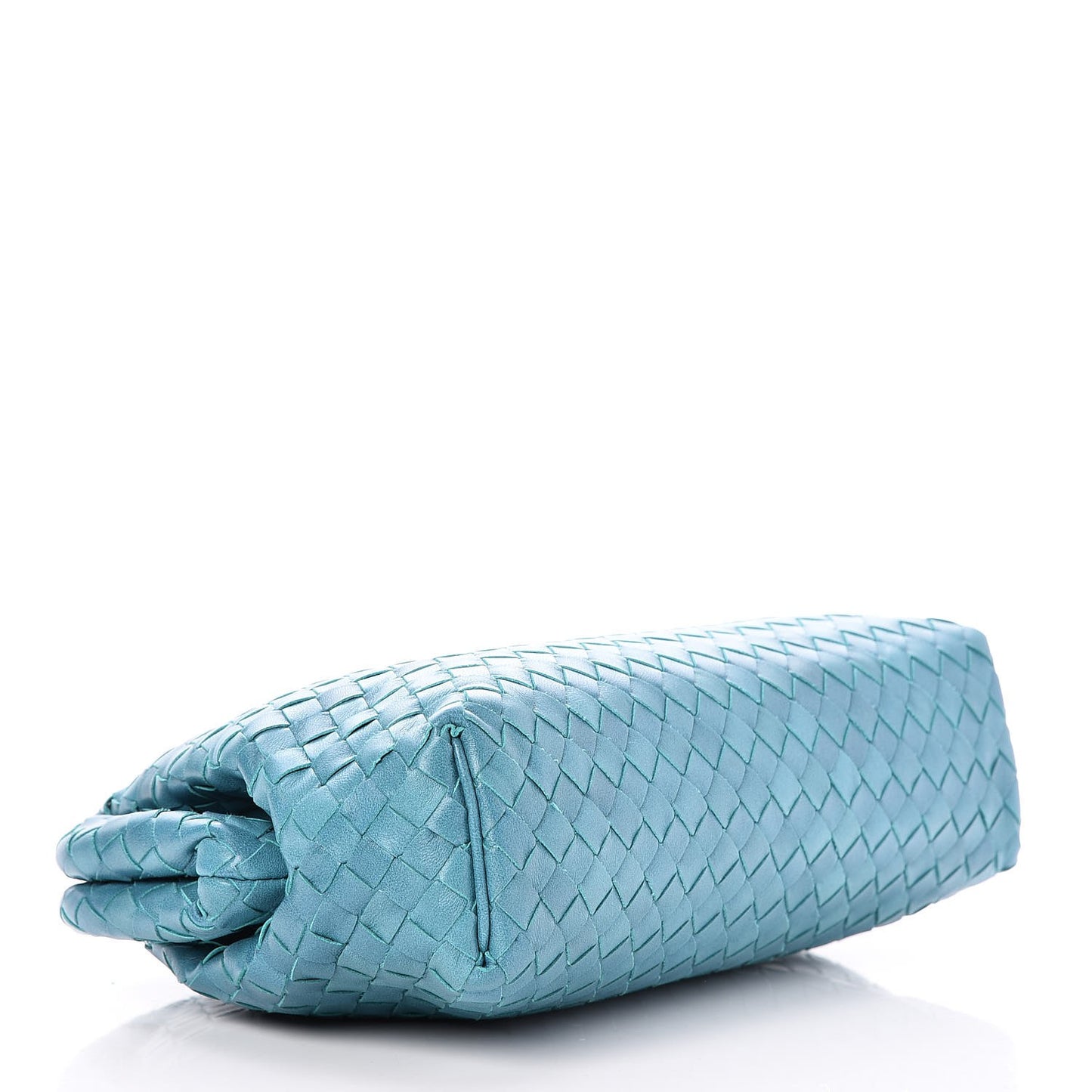 Nappa Intrecciato The Lauren 1980 Clutch Aqua