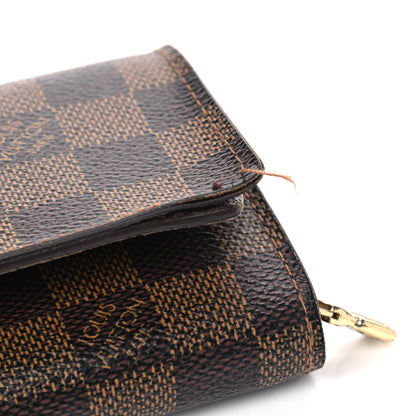 Louis Vuitton Damier Ebene Porte-Monnaie Billets Tresor Wallet 8 of 11