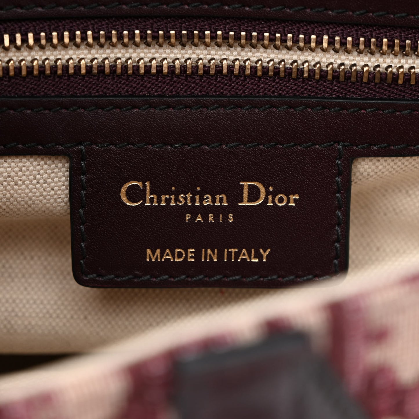 Oblique Saddle Bag Burgundy