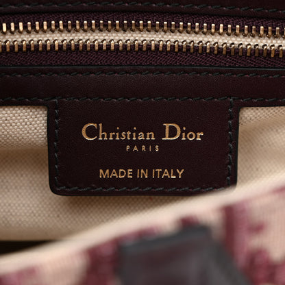 Christian Dior Oblique Saddle Bag Burgundy 6 of 11
