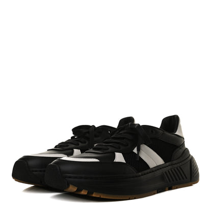 Bottega Veneta Calfskin Technical Mesh Speedster Sneakers 42 Black 3 of 10