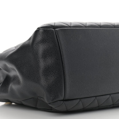 Chanel Caviar Quilted Grand Shopping Tote GST Black 8 of 10