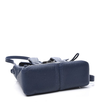 3.1 Phillip Lim 3.1 Textured Calfskin Mini Pashli Satchel Lapis Black 3 of 11