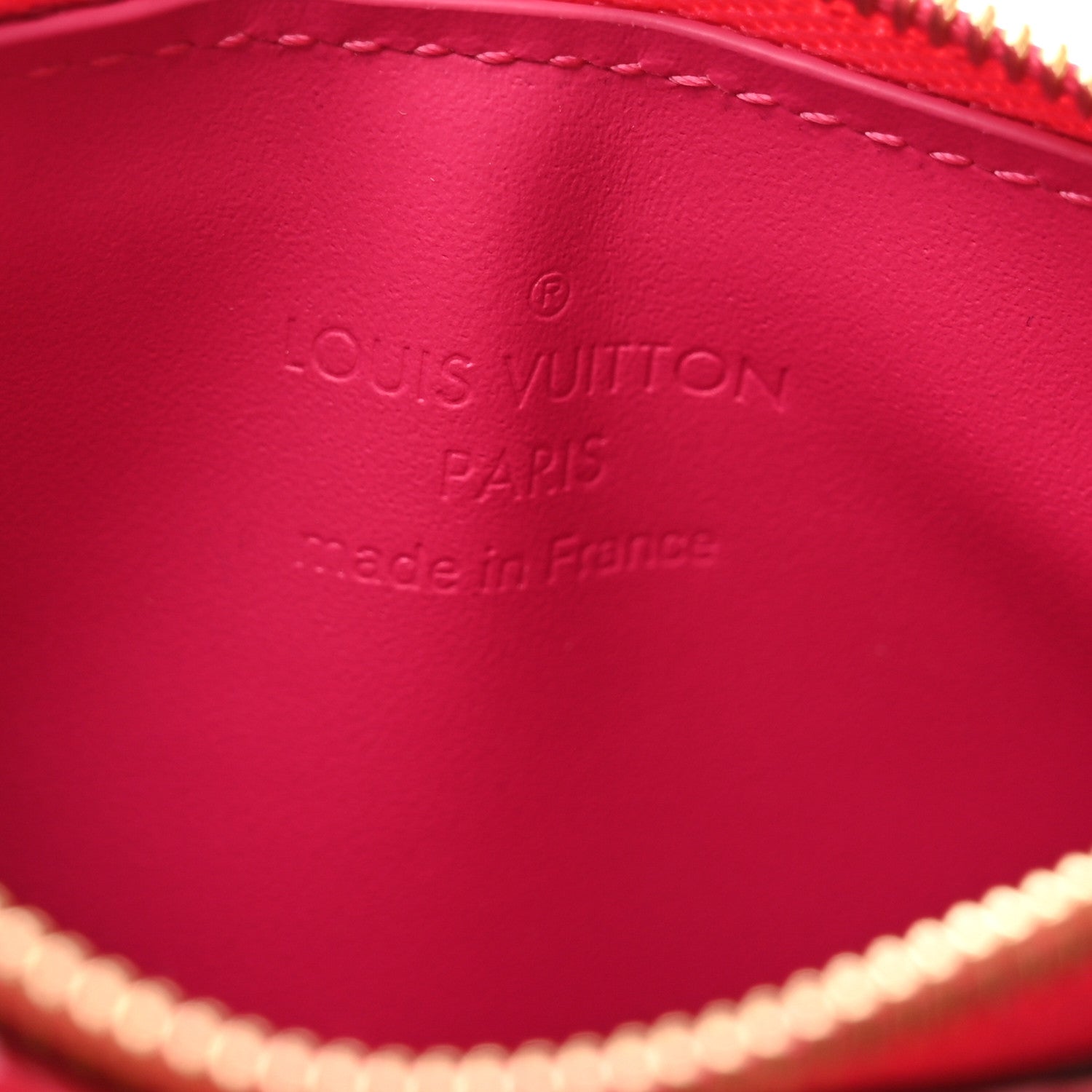 Louis Vuitton Vernis Valentine Key Pouch Fuchsia 6 of 8