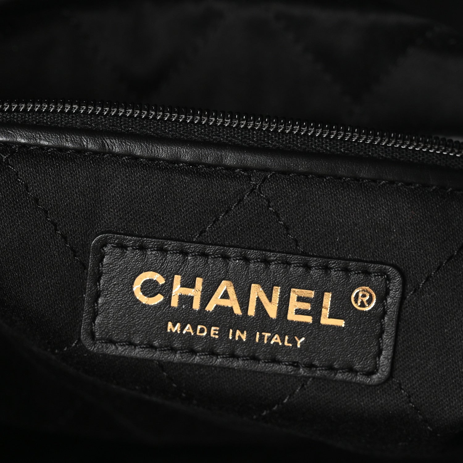 Chanel Shiny Calfskin Quilted Small Chanel 22 Black 7 of 11