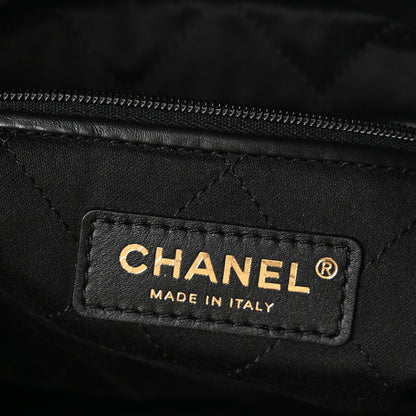 Chanel Shiny Calfskin Quilted Small Chanel 22 Black 7 of 11