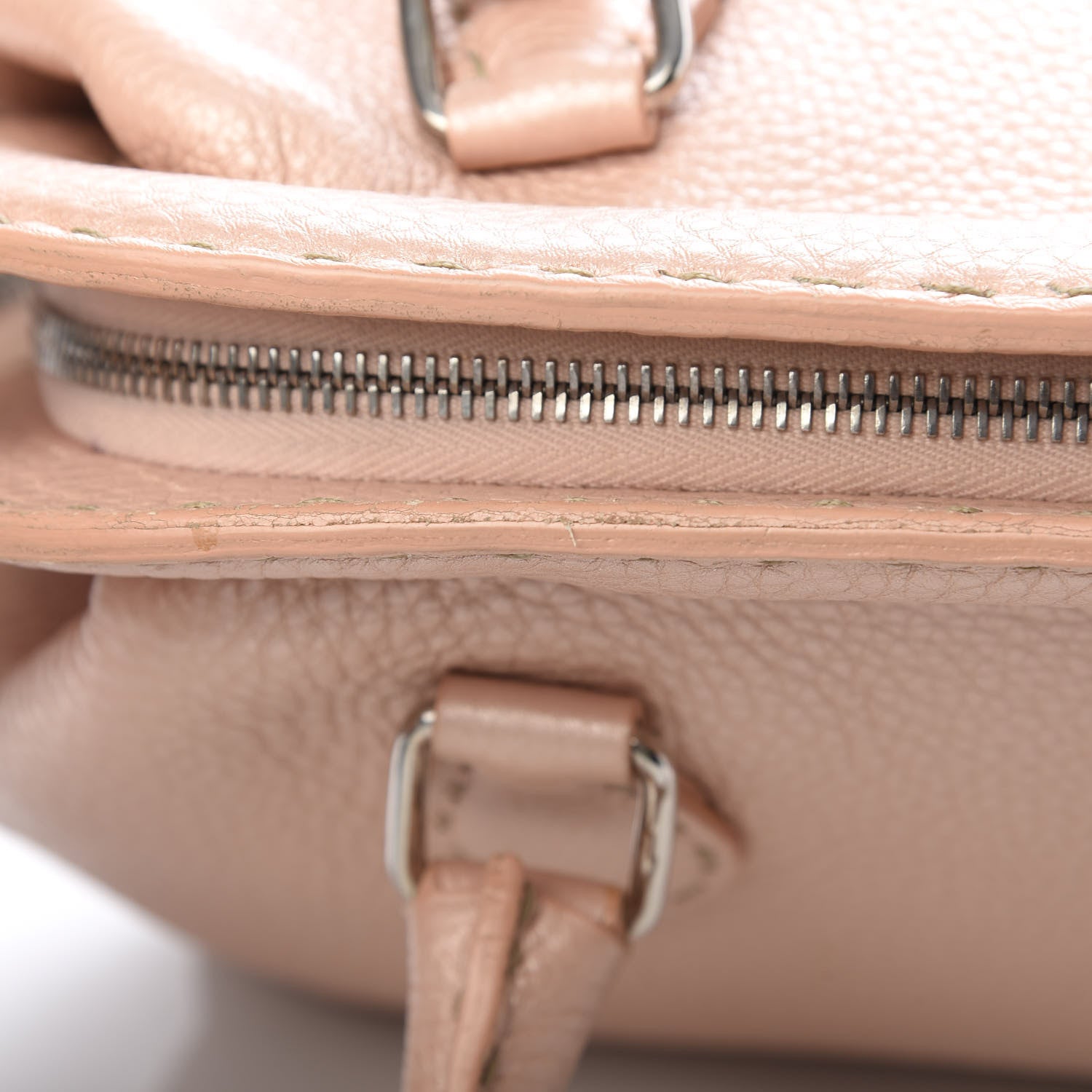 Fendi Cuoio Romano Selleria Adele 1328 Bag Cipria 21 of 21