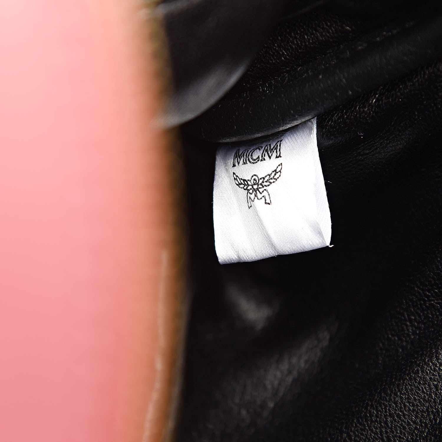 MCM Calfskin Mini Duchess Polke Studs Backpack Pink 7 of 13