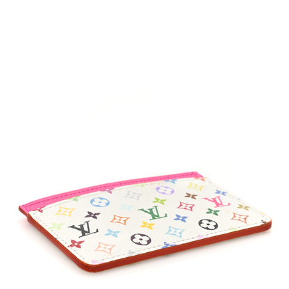 Louis Vuitton LV X TM Monogram Multicolor Card Holder Kawaii Pink 4 of 10