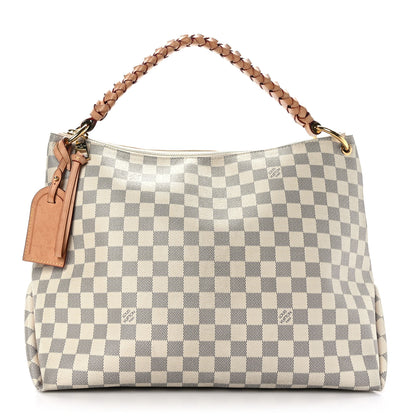 Louis Vuitton Damier Azur Beaubourg Hobo MM 1 of 8