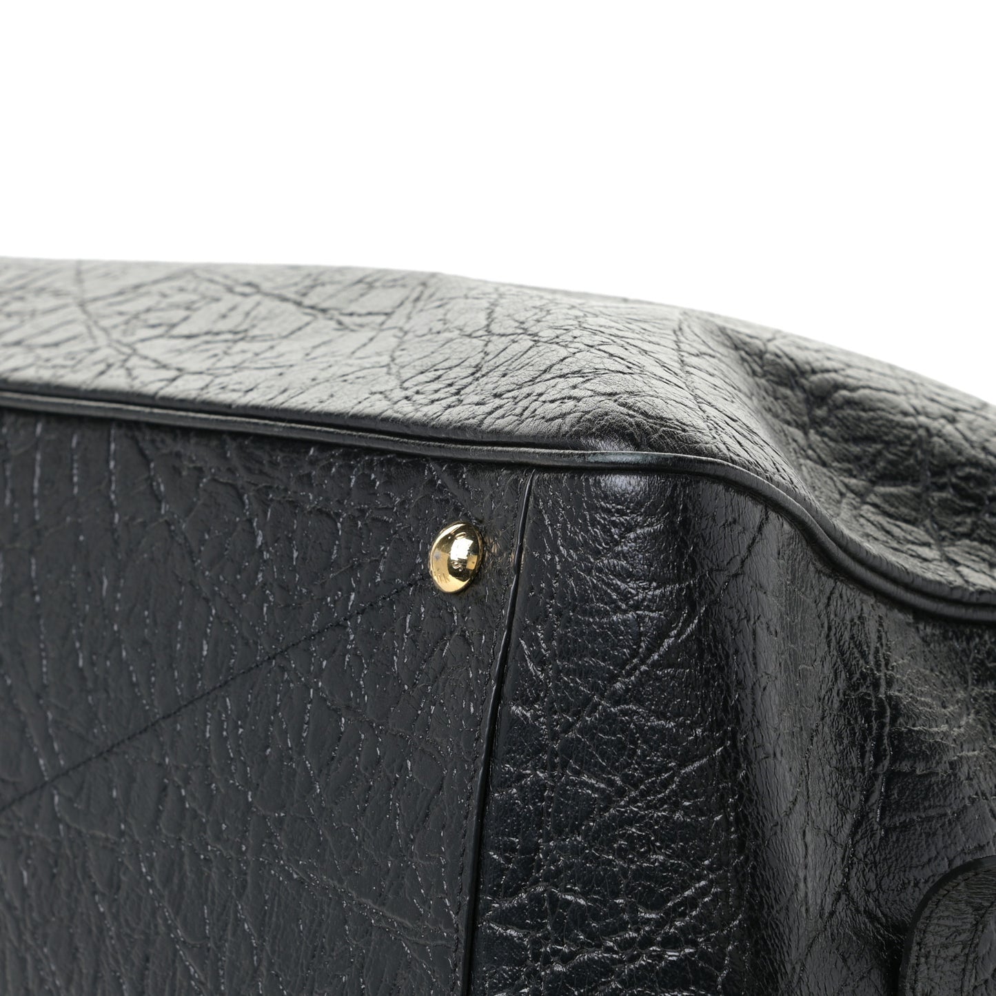 Cuir Indra Duffle Bag Black
