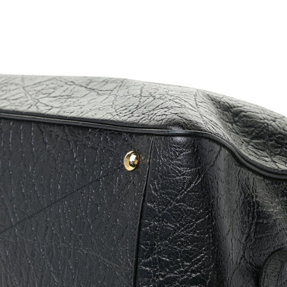 Louis Vuitton Cuir Indra Duffle Bag Black 8 of 15