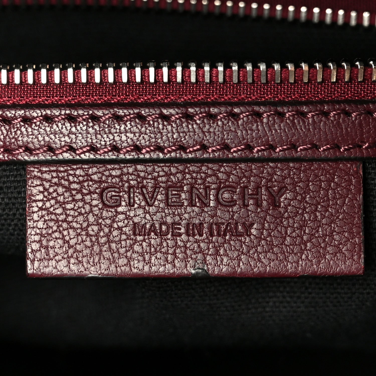 Givenchy Sugar Goatskin Small Antigona Oxblood 6 of 10