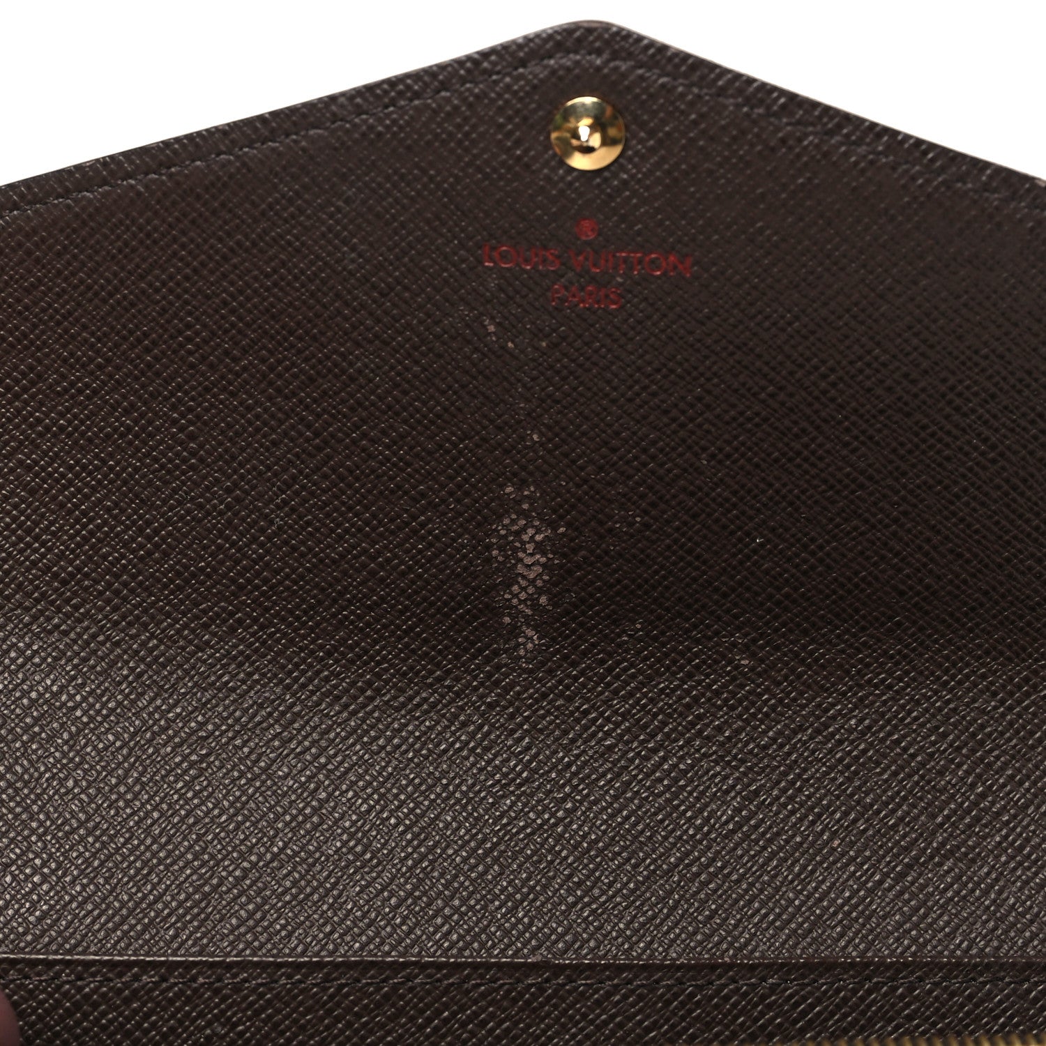 Louis Vuitton Damier Ebene Sarah Wallet NM 8 of 10