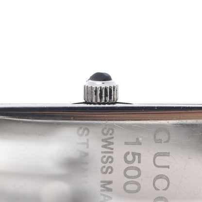 Gucci Stainless Steel 12mm 1500L Horsebit Quartz Watch 6 of 6