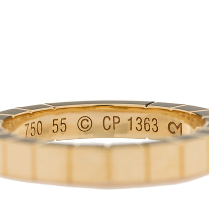 Cartier 18K Yellow Gold Lanieres Ring 55 7.25 4 of 4