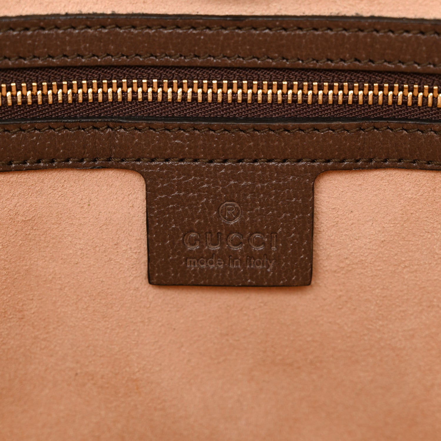 Gucci GG Supreme Monogram Medium Ophidia Shopping Tote Brown 6 of 12