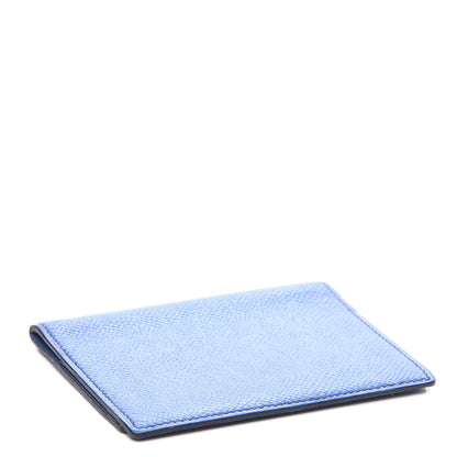 Hermes Courchevel Mini Globe Trotter Agenda Cover Bleu France 3 of 7