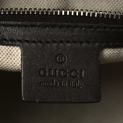 Gucci Monogram Vintage Web Small Boston Dark Brown 6 of 12
