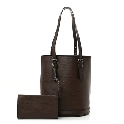 Louis Vuitton Epi Petit Bucket 23 Moka 2 of 11