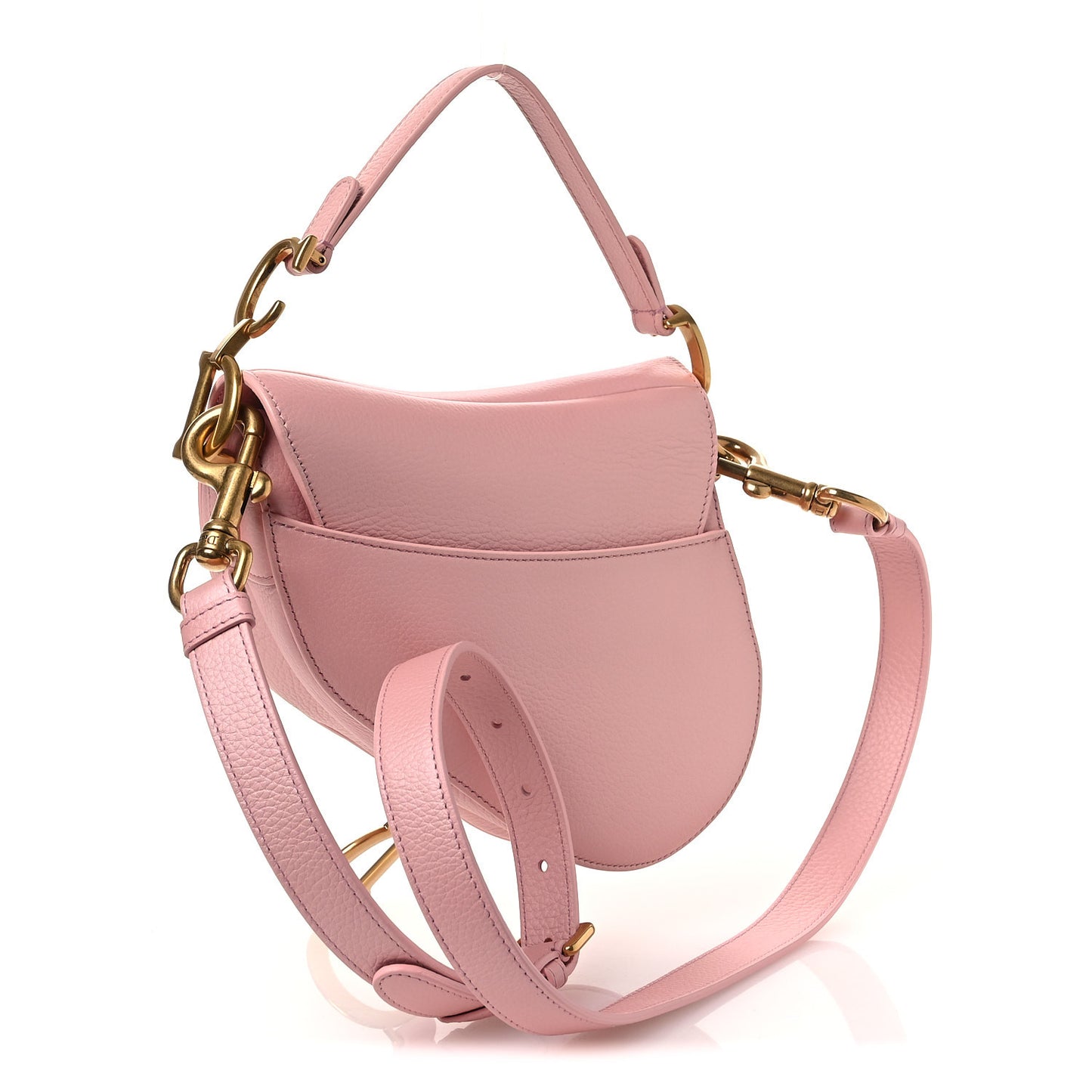 Deerskin Mini Saddle Bag With Strap Melacoton