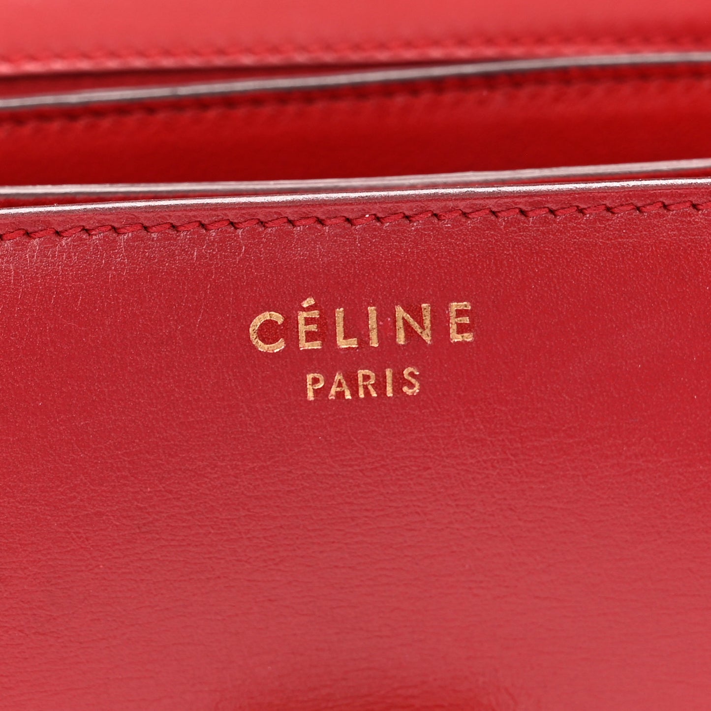 Box Calfskin Small Classic Box Flap Bag Red