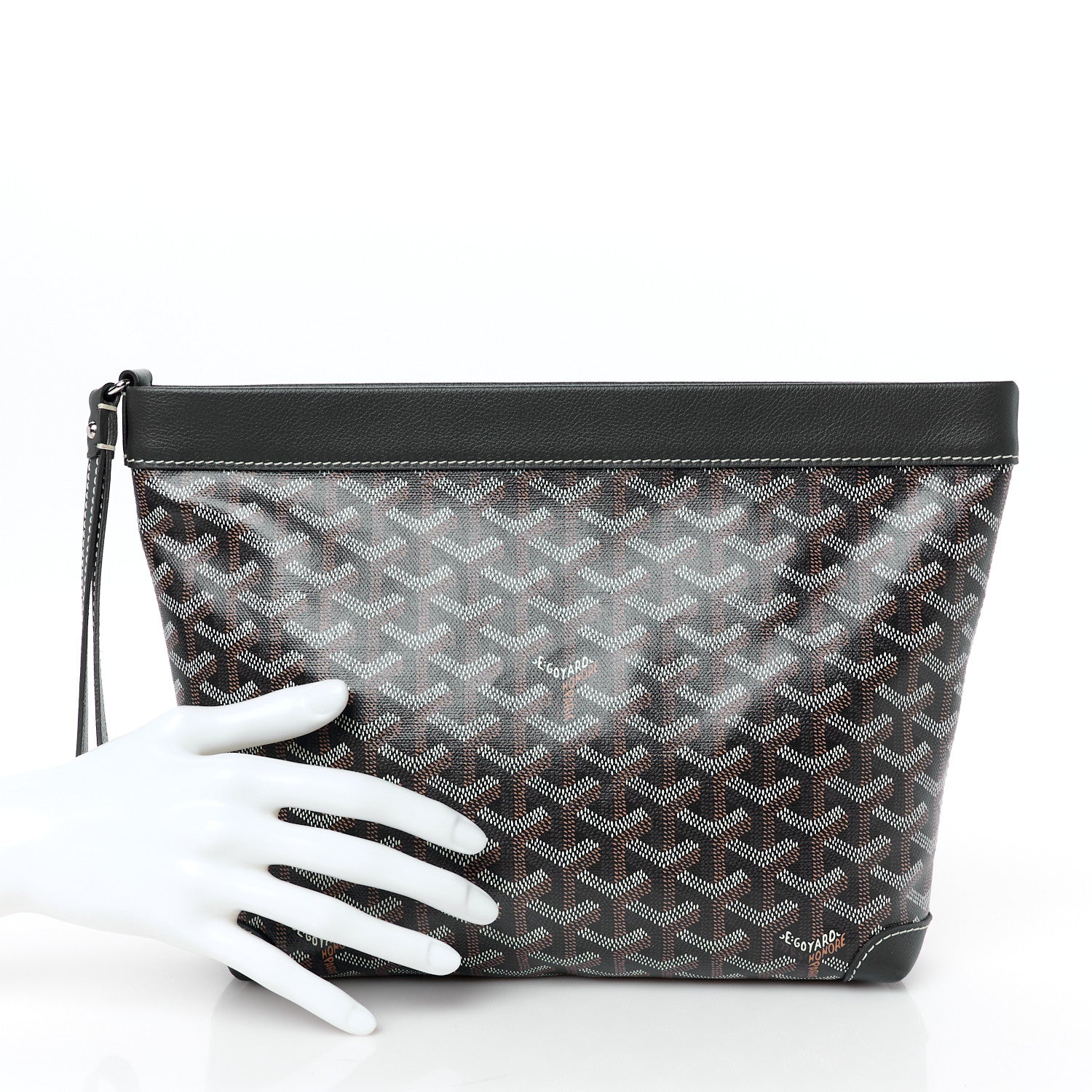Goyard Goyardine Conti Pouch Navy 2 of 7