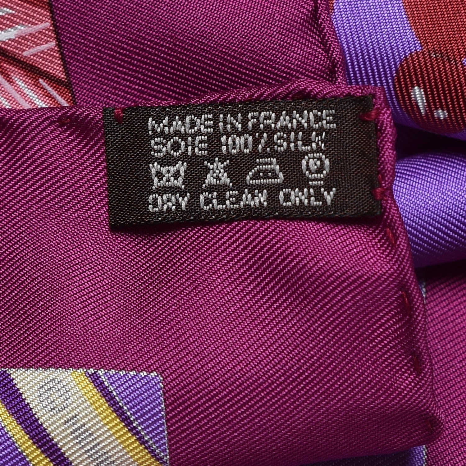 Hermes Silk Brazil Pocket Square 4 of 4
