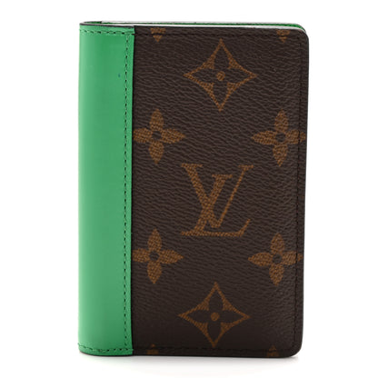 Louis Vuitton Monogram Pocket Organizer NM Green 1 of 6
