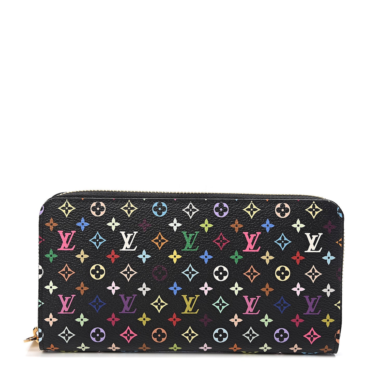 Monogram Multicolor Zippy Wallet Black Grenade