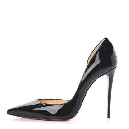 Christian Louboutin Patent Iriza 100 Pumps 38 Black 1 of 11