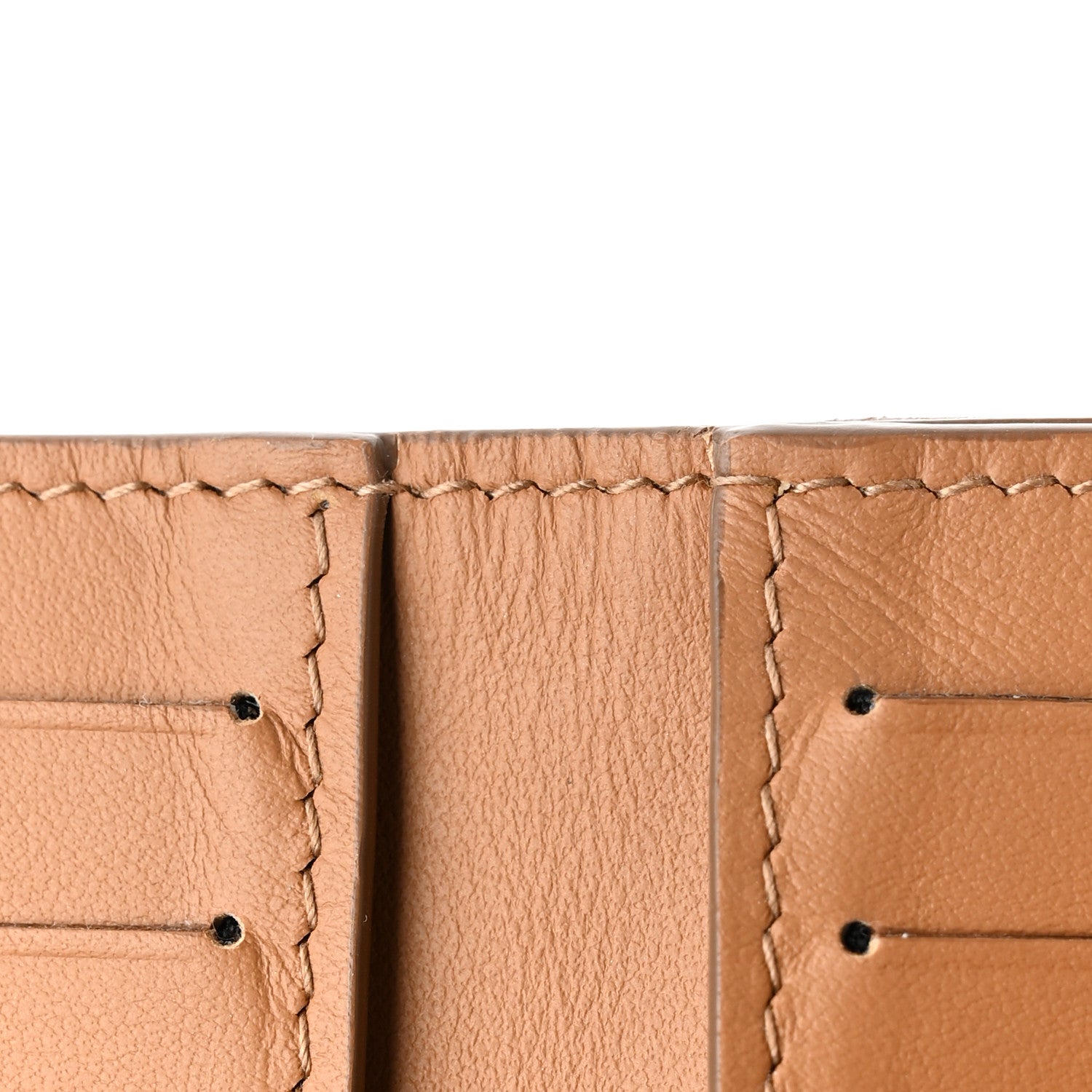 Burberry Lambskin Quilted Small Lola Folding Wallet Maple Brown 9 of 13