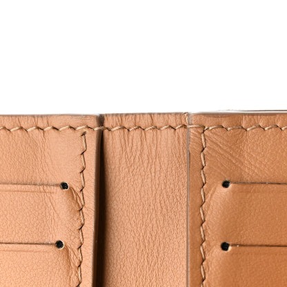 Burberry Lambskin Quilted Small Lola Folding Wallet Maple Brown 9 of 13
